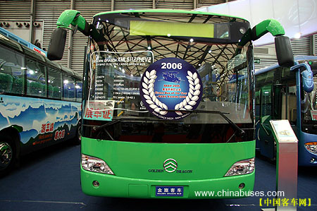 厦门金旅风靡上海滩 最佳客车造型奖 、 最佳环