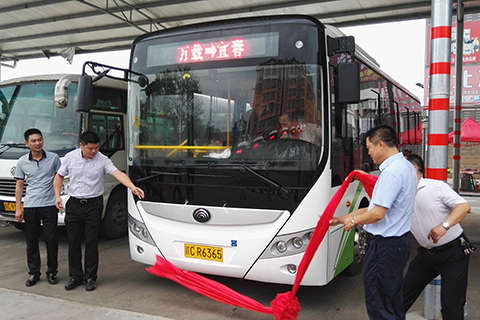 江西宜春首条纯电动城际公交的成功运营之道