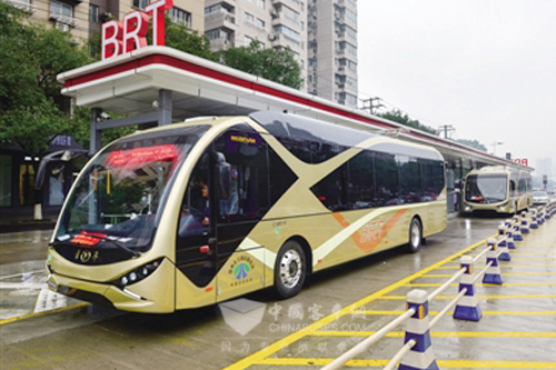 浙江:温州快速公交BRT1号线运营100天总客流