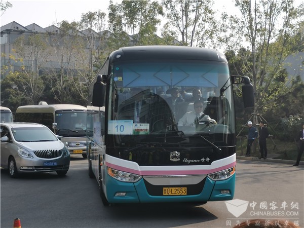 跨国公司领导人峰会,中通客车氢燃料电池