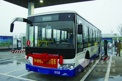 扬州亚星新能源客车投入示范运营-客车产业-中