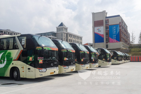 服务南京亚青会 大金龙再展英姿-客车产业-中国