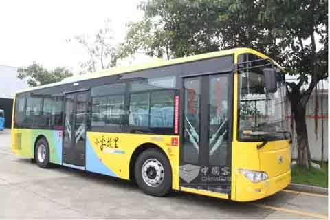 30辆大金龙新能源客车批量交付广泰公交-客车产业-中国客车网