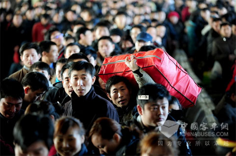 图说春运--茫茫人海