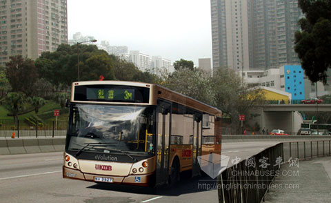 香港订购100辆沃尔沃城市巴士