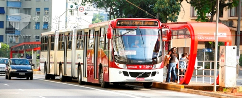 沃尔沃b12m铰接客车-海外市场-中国客车网