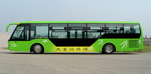 安凯旅游观光车为九寨沟再添一绝