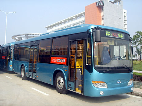 迎2008奥运会,江淮欧Ⅲ公交车批量进入深圳