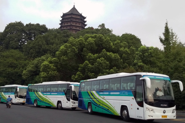 欧辉客车在杭州