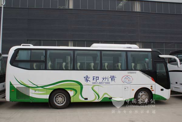 中通客车批量进入贵州旅游市场