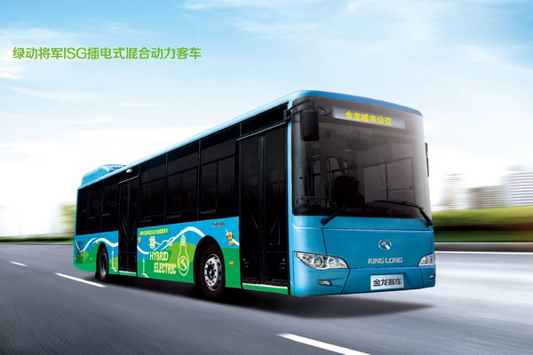 金龙客车ISG混合动力客车XMQ6106