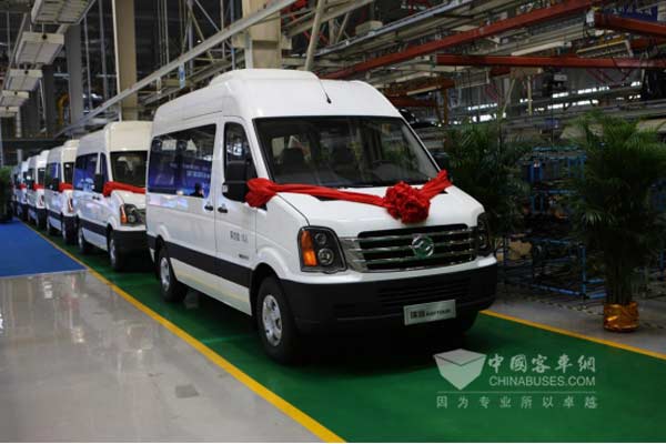 即将交付用户使用的瑞途纯电动轻客