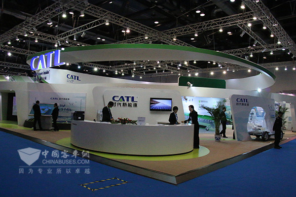 2015北京国际新能源成果技术展CATL展台