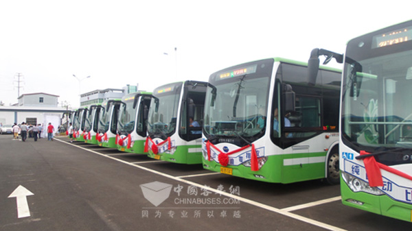湖南长沙将新增纯电动公交647台
