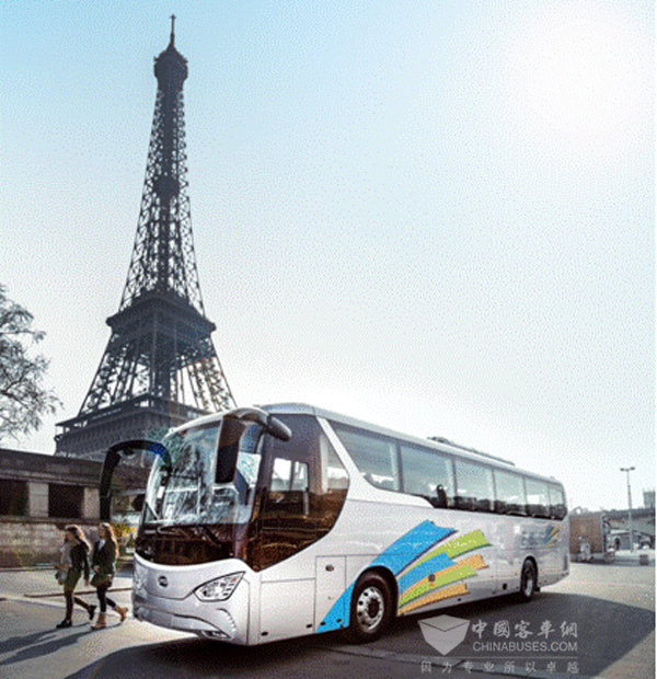 比亚迪携全球首款电动旅游客车亮相欧洲