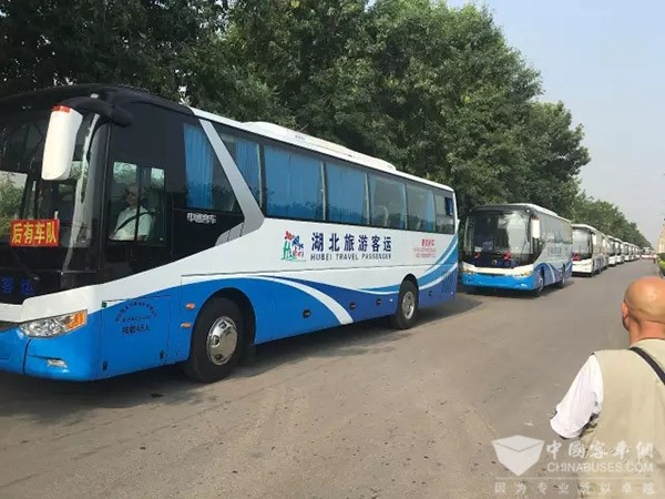 进入武汉旅游客运市场,中通客车进一步完善了其在湖北市场的产品体系
