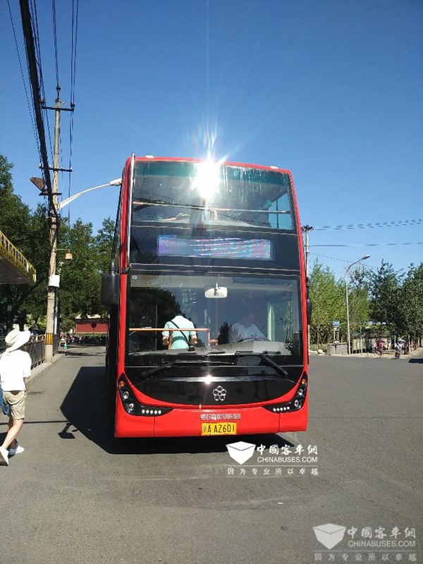 资讯 客车新闻  城市旅游观光3线是北京公交集团继开通观光1,2线之后