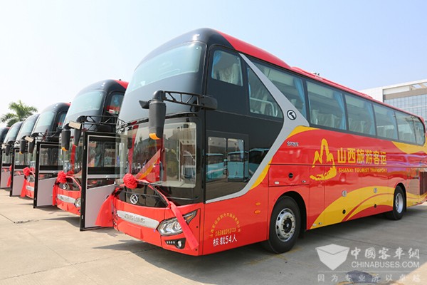 批量交付山西宏运旅游的xmq6119