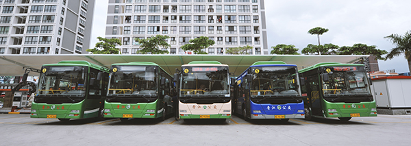 福建晋江公交的努力让新能源点亮城市色彩