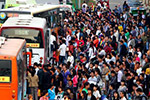  2017年元旦小长假陕西西安公交运送乘客1036.22万人次