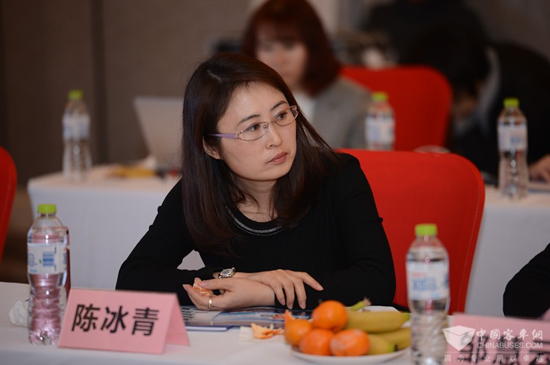 厦门金龙联合汽车工业有限公司品牌企划部部长陈冰青