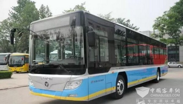 新年第一单！福田欧辉2790台新能源客车陆续交付北京公交集团