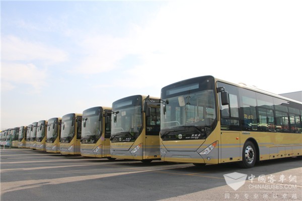 江苏盐城：市区公交新增170辆纯电动新能源车