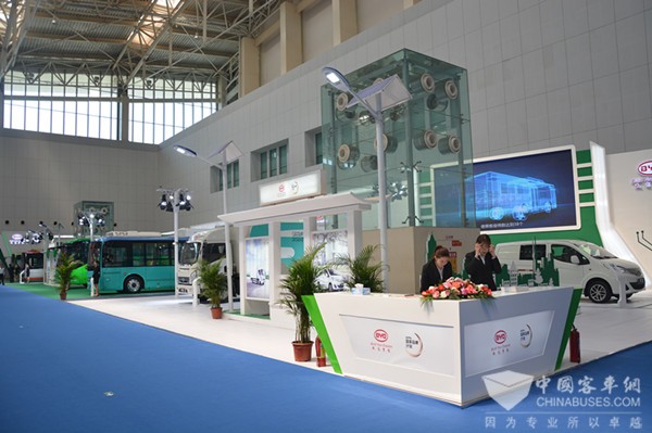 比亚迪携绿色大交通解决方案闪耀天津客车展