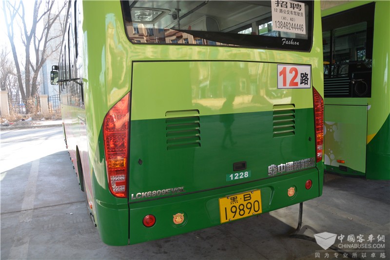 齐齐哈尔运营的纯电动客车