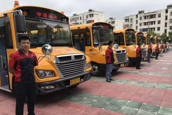 暑季“开门红”，中通客车赢江苏兴化80台校车订单！