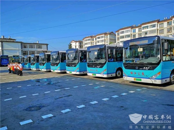 合肥：高新公交653线车辆大换新 纯电动新能源公交车上线