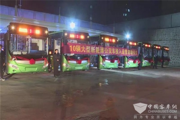 郑州荥阳：公交全部采用绿色纯电动车辆 移动支付