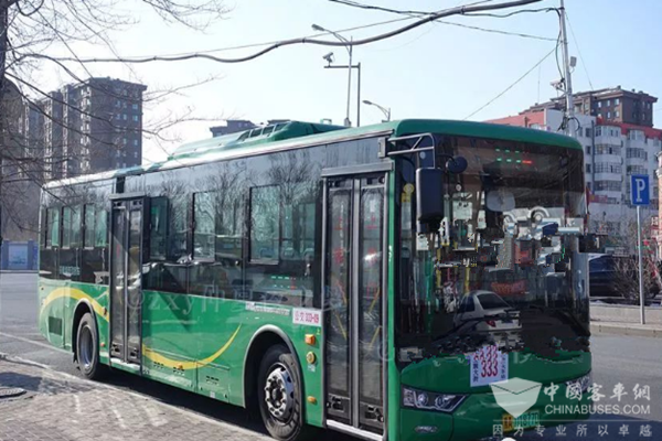 哈尔滨：公交333路新车上线 从香坊通乡商店始发 