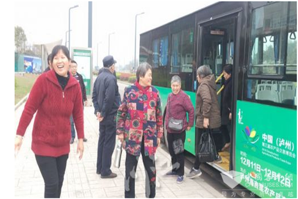 四川泸州：龙马潭区新增开2条全域公交线路