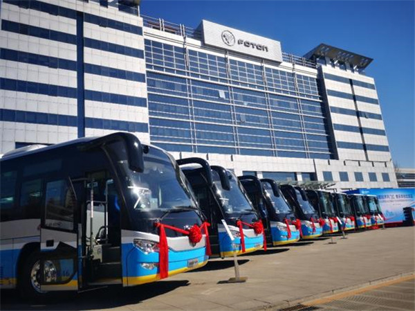 北京：福田汽车2790台新能源客车交付北京公交集团