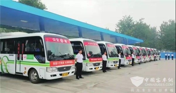 河南：永城私营公交全线收回 公营新能源公交车更便民