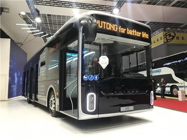 U12高端智能网联纯电动巴士