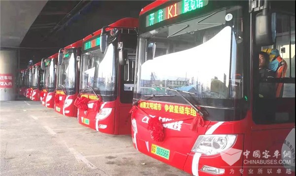 “氢”红再燃！12辆福田欧辉氢燃料电池城市客车于张家口市正式投入运营