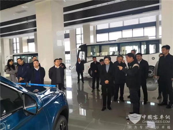 南京市委副书记调研开沃集团总部 鼓励开沃新能源汽车发展
