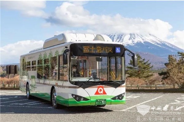 比亚迪大巴再入日本 “圣岳”富士山迎来首批纯电动客车