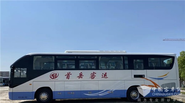 捷报频传！福田欧辉BJ6122城间客车批量交付廊坊市首岳客运