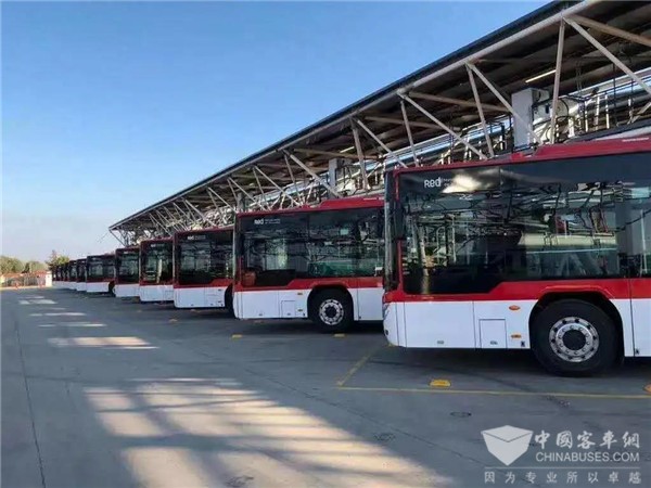 福田欧辉纯电动公交车，助推智利绿色交通转型升级