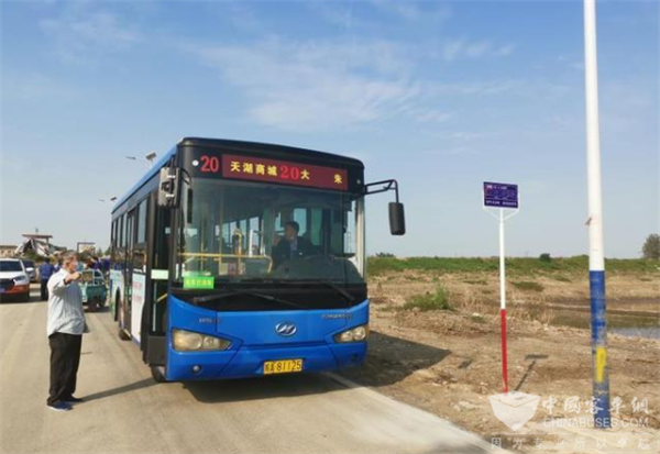 合肥巢湖：新开公交20路线，村民终圆公交梦