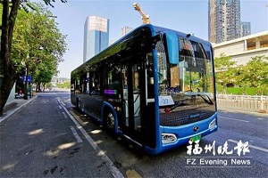 福建：康驰新金龙巴士试运行 20辆全新公交车科技感十足