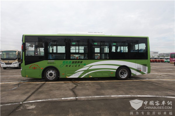 东风超龙EQ6850CTBEV公交车（纯电动16-30座）