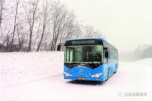 风雪无阻 不惧严寒——最抗冻的比亚迪纯电动客车!