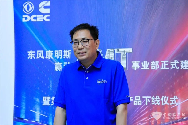 图片东风康明斯发动机有限公司常务副总经理黄海涛