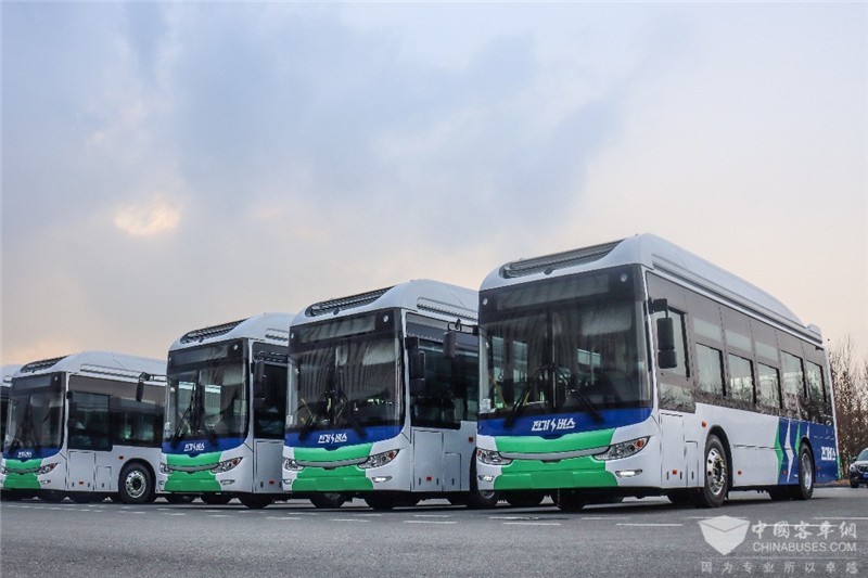第100台黄海新能源客车正式交付韩国