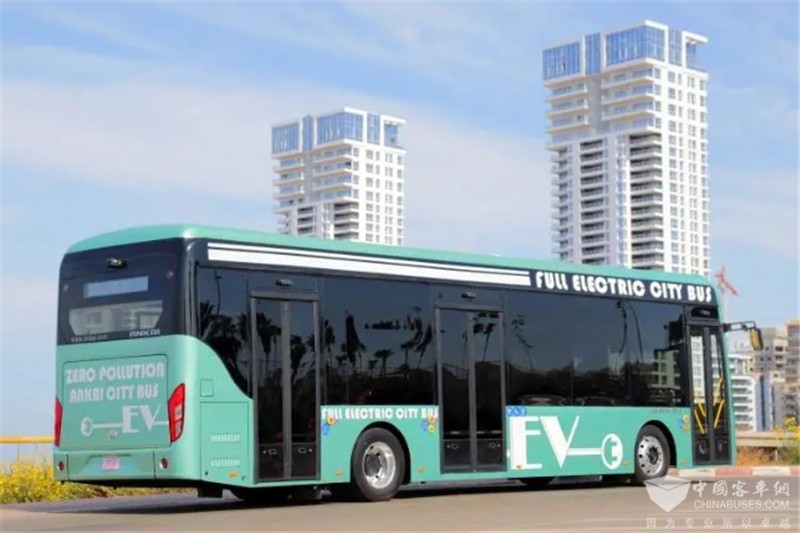 安凯新能源客车批量出口以色列
