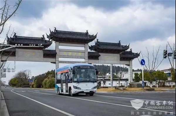 助跑长江经济带城市转型 格力钛新能源公交上线马鞍山
